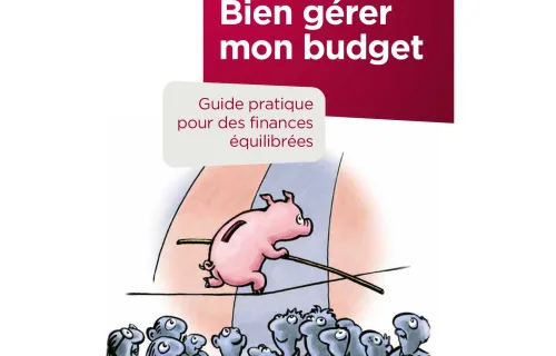 Première page du guide "bien gérer mon budget" (FRC)